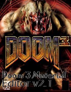 Box art for Doom 3 Material Editor v2.1