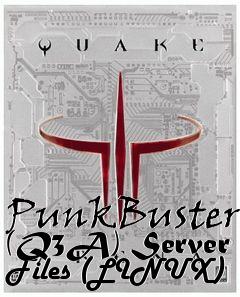 Box art for PunkBuster (Q3A) Server Files (LINUX)