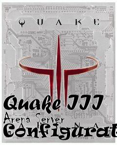 Box art for Quake III Arena Server Configurator