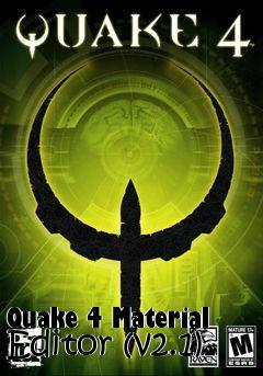 Box art for Quake 4 Material Editor (v2.1)