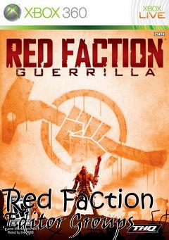 Box art for Red Faction Editor Groups