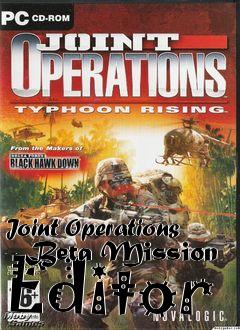 Box art for Joint Operations - Beta Mission Editor