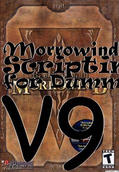 Box art for Morrowind Scripting for Dummies v9
