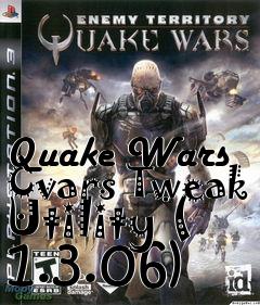 Box art for Quake Wars Cvars Tweak Utility ( 1.3.06)