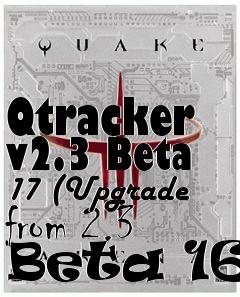 Box art for Qtracker v2.3 Beta 17 (Upgrade from 2.3 Beta 16)