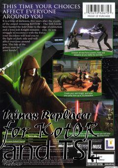 Box art for Tainas Replacer for KotOR and TSL