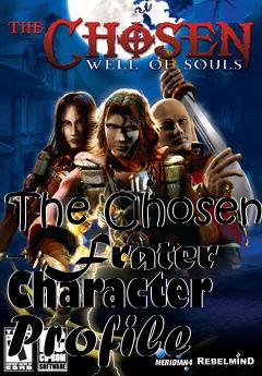 Box art for The Chosen - Frater Character Profile