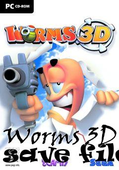 Box art for Worms 3D save file