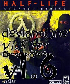 Box art for deviantOne v1.8 for Counter-Strike v1.6