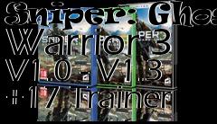 Box art for Sniper:
Ghost Warrior 3 V1.0 - V1.3 +17 Trainer