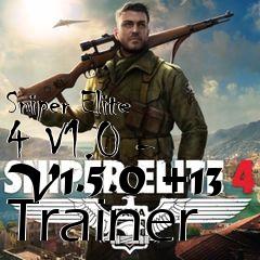 Box art for Sniper
Elite 4 V1.0 - V1.5.0 +13 Trainer