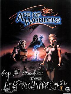 Box art for Age Of Wonders Trainer