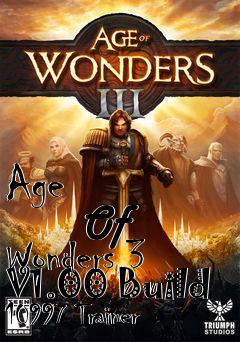 Box art for Age
            Of Wonders 3 V1.00 Build 10997 Trainer