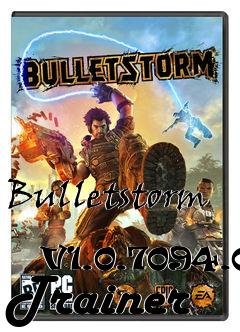 Box art for Bulletstorm
            V1.0.7094.0 Trainer