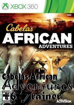Box art for Cabelas
African Adventures +6 Trainer