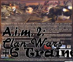 Box art for A.i.m.
2: Clan Wars +6 Trainer