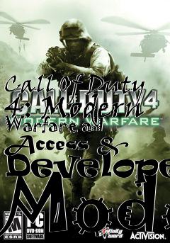 Box art for Call
Of Duty 4: Modern Warfare all Access & Developer Mode