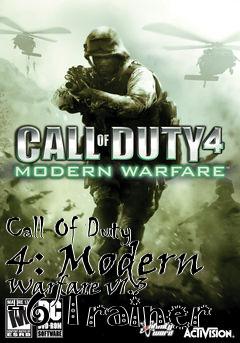 Box art for Call
Of Duty 4: Modern Warfare v1.3 +6 Trainer