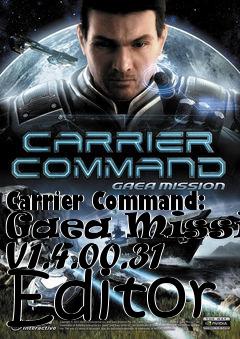Box art for Carrier
Command: Gaea Mission V1.4.00.31 Editor