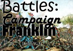 Box art for Civil
War Battles: Campaign Franklin +3 Trainer