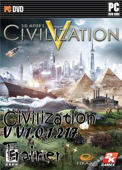 Box art for Civilization
V V1.0.1.217 Trainer