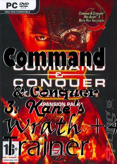 Box art for Command
            & Conquer 3: Kane