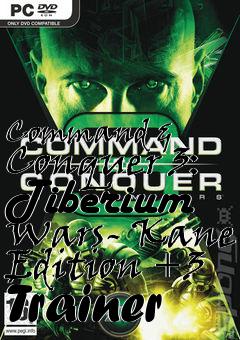 Box art for Command
& Conquer 3: Tiberium Wars- Kane Edition +3 Trainer