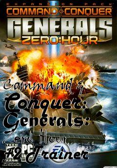Box art for Command
& Conquer: Generals: Zero Hour +2 Trainer