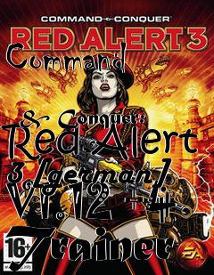 Box art for Command
            & Conquer: Red Alert 3 [german] V1.12 +4 Trainer