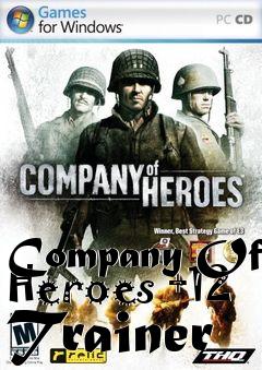 Box art for Company
Of Heroes +12 Trainer