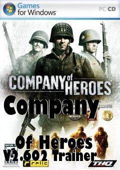 Box art for Company
            Of Heroes V2.602 Trainer