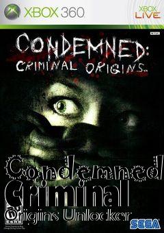 Box art for Condemned:
Criminal Origins Unlocker