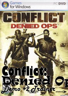 Box art for Conflict:
Denied Ops Demo +2 Trainer