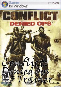 Box art for Conflict:
Denied Ops +3 Trainer
