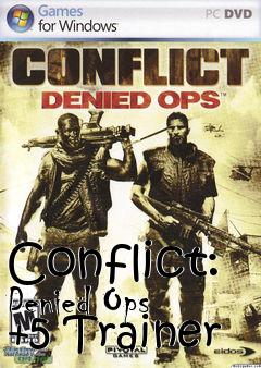 Box art for Conflict:
Denied Ops +5 Trainer