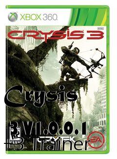 Box art for Crysis
            3 V1.0.0.1 +3 Trainer