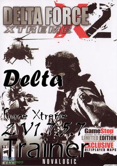 Box art for Delta
            Force Xtreme 2 V1.7.5.7 Trainer