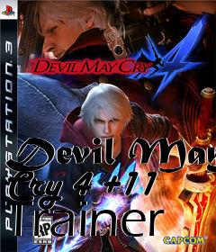 Box art for Devil
May Cry 4 +11 Trainer