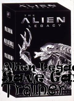 Box art for Alien Legacy Save Game Trainer