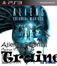 Box art for Aliens:
Colonial Marines V1.0.55.5346 Trainer