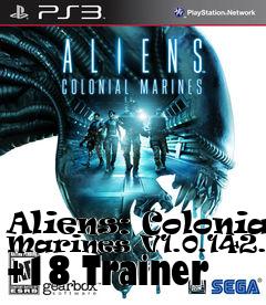 Box art for Aliens:
Colonial Marines V1.0.142.355 +18 Trainer