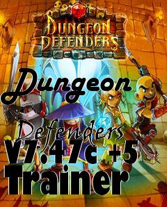 Box art for Dungeon
            Defenders V7.47c +5 Trainer