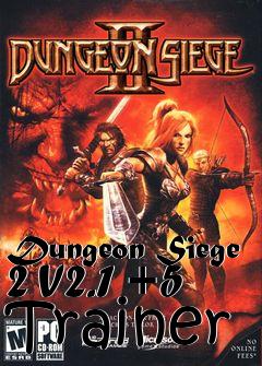 Box art for Dungeon
Siege 2 V2.1 +5 Trainer