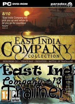 Box art for East
India Company +13 Trainer
