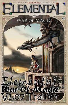 Box art for Elemental:
War Of Magic V1.07 Trainer