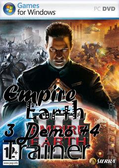 Box art for Empire
      Earth 3 Demo +4 Trainer