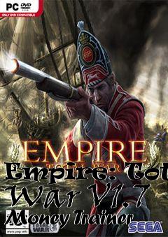 Box art for Empire:
Total War V1.7 Money Trainer