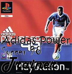Box art for Adidas Power Soccer 98 Trainer