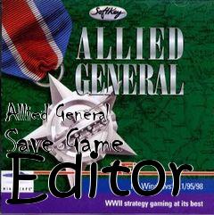 Box art for Allied General Save Game Editor