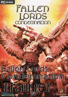 Box art for Fallen
Lords: Condemnation Trainer
